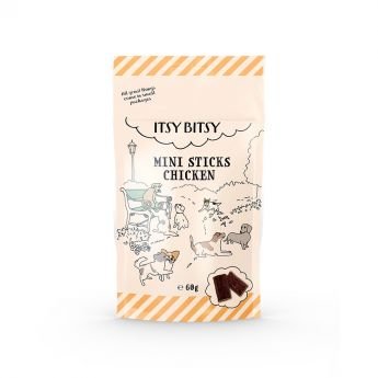 ItsyBitsy Dog Ministicks Kyckling
