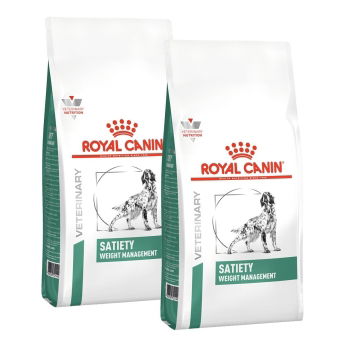 Royal Canin Veterinary Diets Dog Satiety Weight Management 2x12 kg