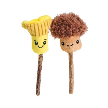 Little&Bigger Mushroom Love Matatabi-pinnar 2-pack