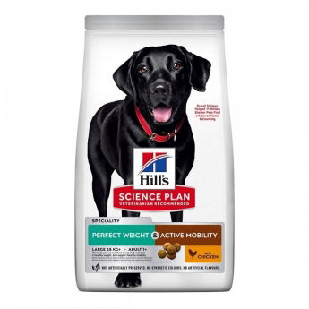 Hills Science Plan Dog Perfect Weight & Active Mobility Adult Large with Chicken 12 kg