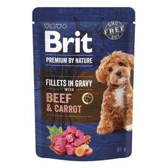 Brit Premium by Nature Dog Beef & Carrot 85 g