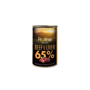 Profine Can Pure Meat Beef, Beef Liver & Potato 400 g