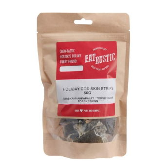 Eat Rustic Holiday Strips Torskskinn 50 g