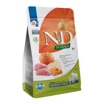 Farmina N&D Dog Pumpkin, Wild Boar & Apple M/L (2,5 kg)