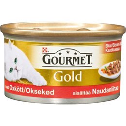 Gourmet Gold Oxkött i Sås 85 g