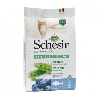 Schesir Natural Selection Adult Sterilized Tuna (4,5 kg)