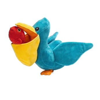 Beeztees Hide N Seek Aktiveringsleksak Pelikan med Fisk