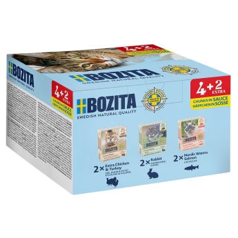 Bozita Cat Tetra Mixpack 6x370 g