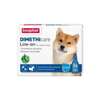 Beaphar Dimethicare Line-on Dog Fästingmedel (15-30 kg)