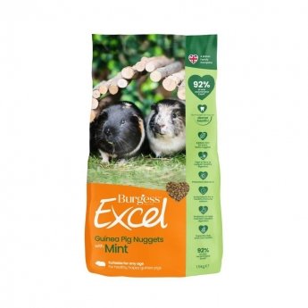 Burgess Excel Guinea Pig Adult with Mint