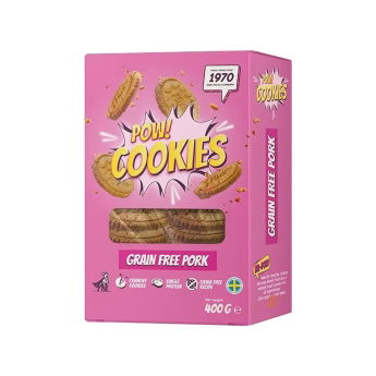 POW! Hundkex Spannmålsfri Gris 400 g