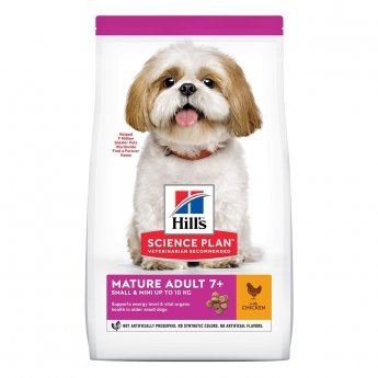 Hill&#39;s Science Plan Dog Mature Adult 7+ Small & Mini Chicken