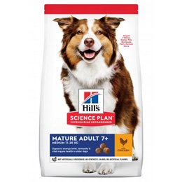 Hill&#39;s Science Plan Dog Mature Adult 7+ Medium Chicken (18 kg)
