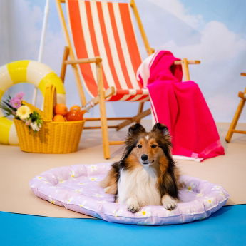 Little&Bigger HotSummer Kyldyna Blommig Lila