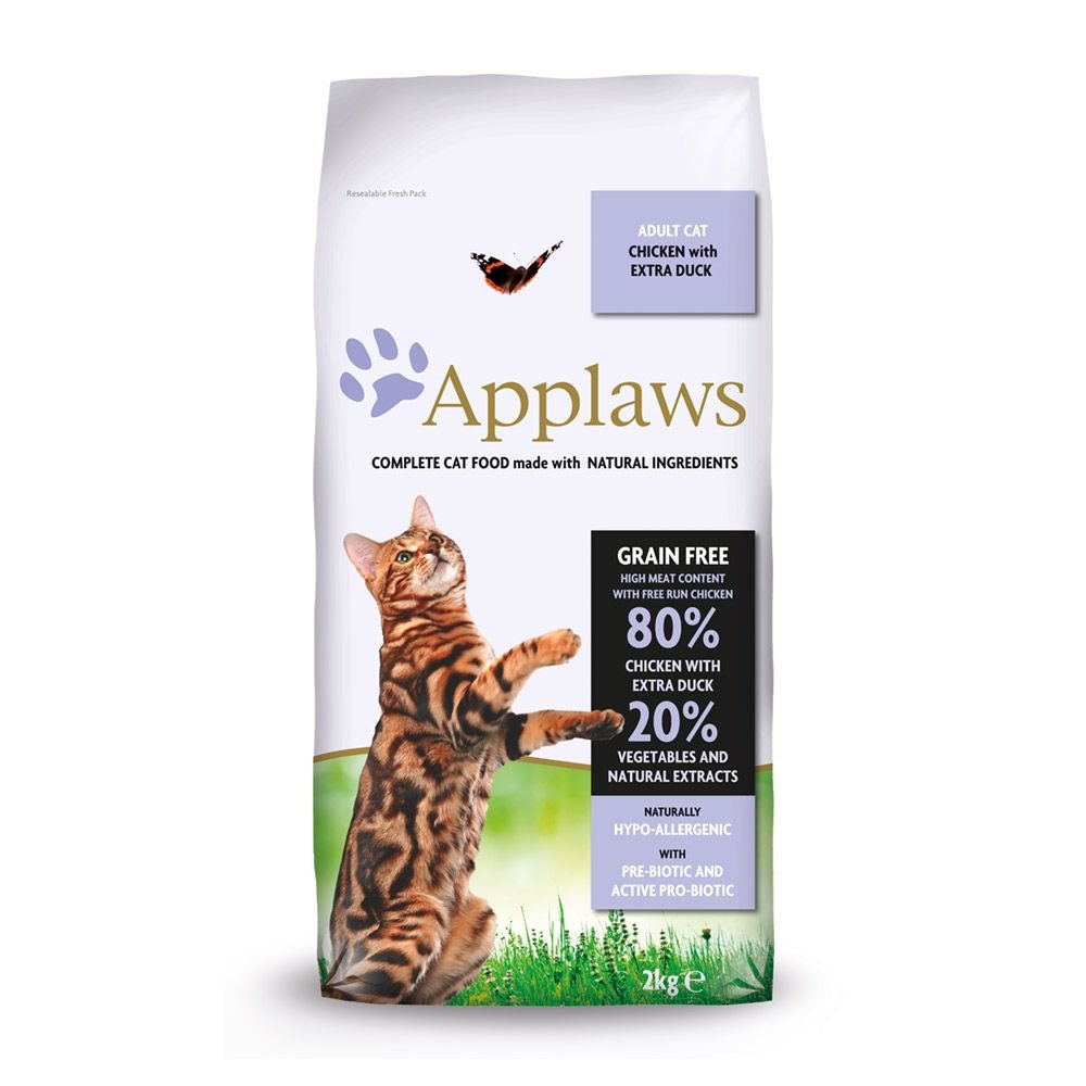 Läs mer om Applaws Cat Adult Grain Free Chicken & Duck (400 g)