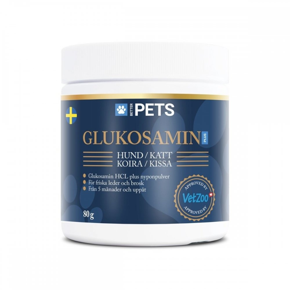 Läs mer om Better Pets Glukosamin Plus (80 g)