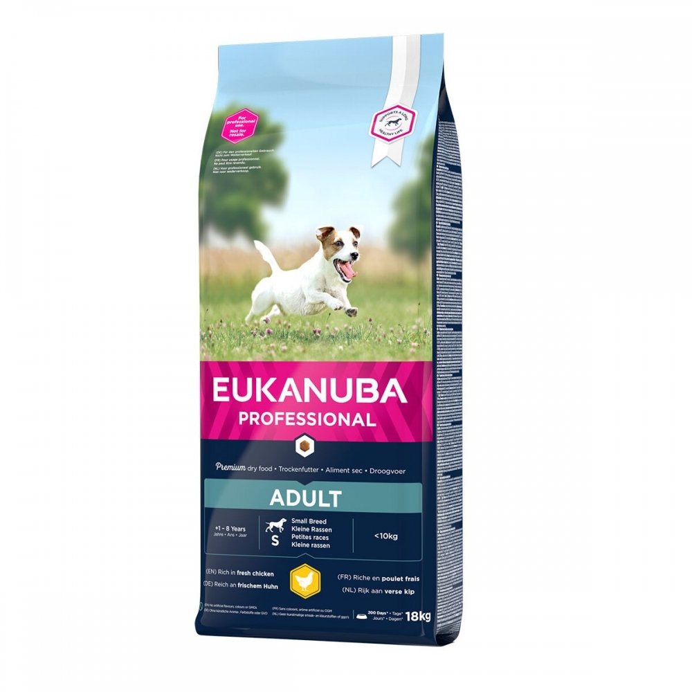 Läs mer om Eukanuba Dog Breeder Adult Small Breed 18 kg