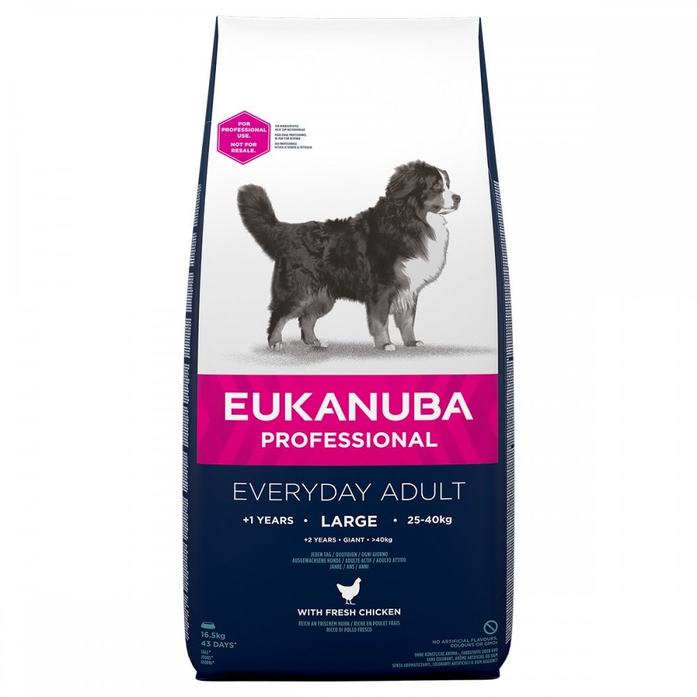 Läs mer om Eukanuba Dog Everyday Adult Large 16,5 kg