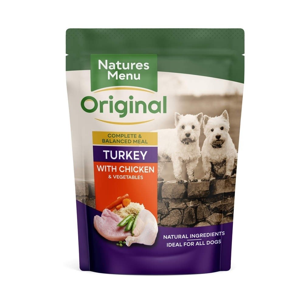 Läs mer om Natures:menu Dog Adult Turkey 300 g