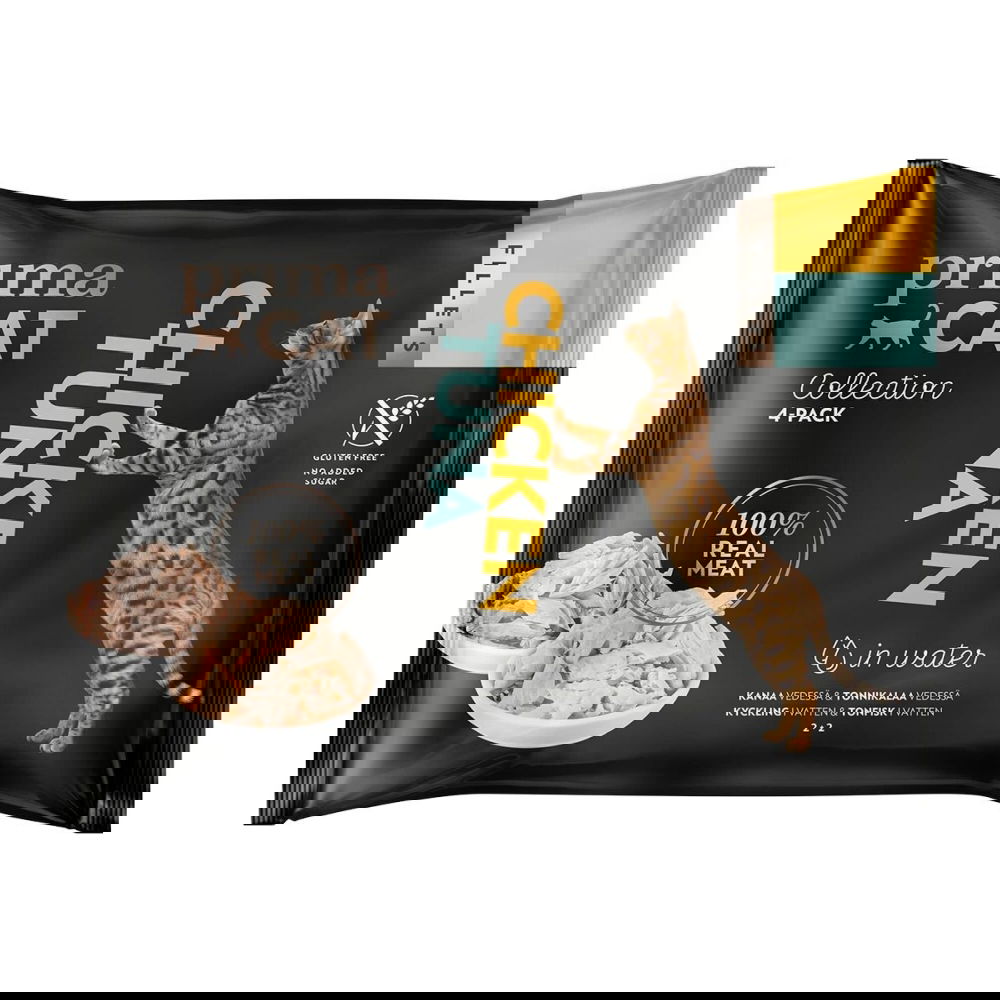 PrimaCat Tuna with Chicken in Water (4x50 g)