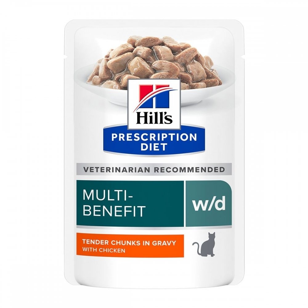 Hill's Prescription Diet Feline w/d  Multi Benefit 12×85 g