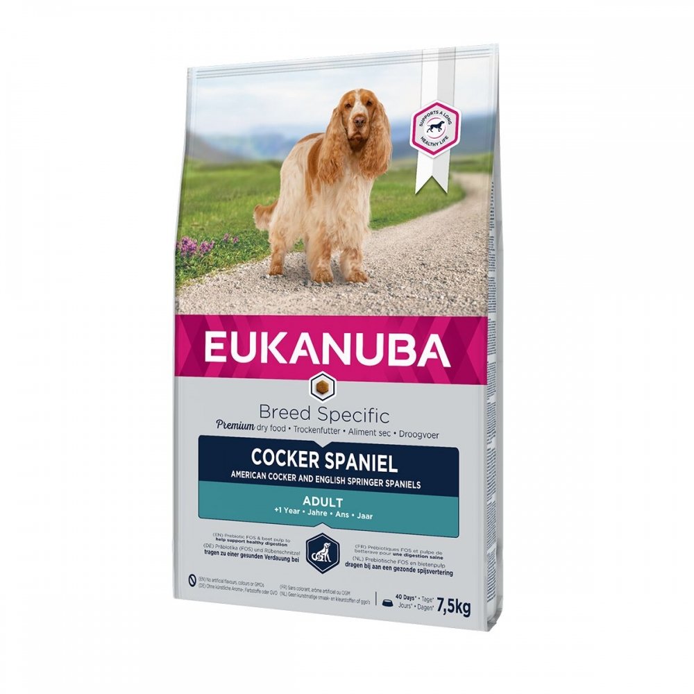 Läs mer om Eukanuba Dog Breed Specific Cocker Spaniel (7,5 kg)