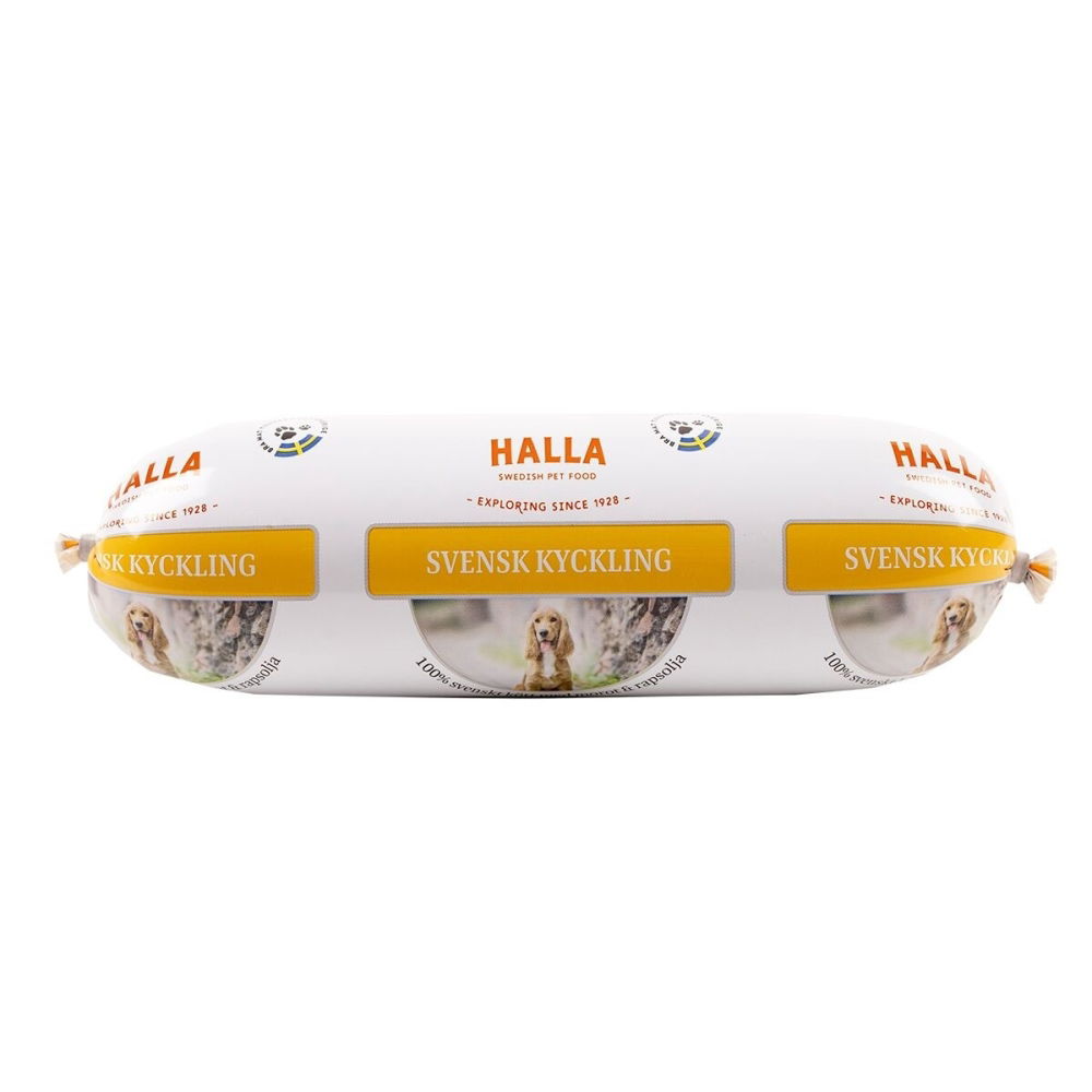 Halla Pet Food Halla Steamed Svensk Kyckling 650 g