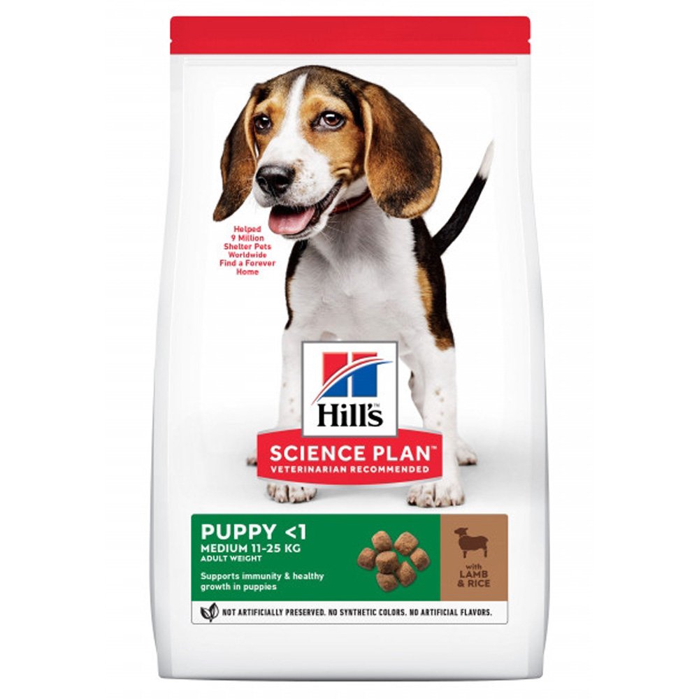 Hill's Science Plan Puppy Medium Lamb & Rice (14 kg)