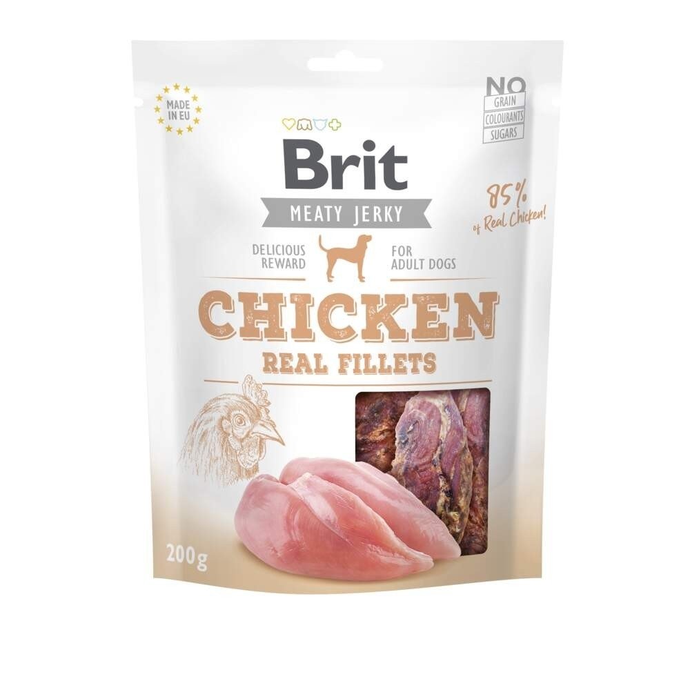 Läs mer om Brit Care Meaty Jerky Chicken Fillets (200 g)