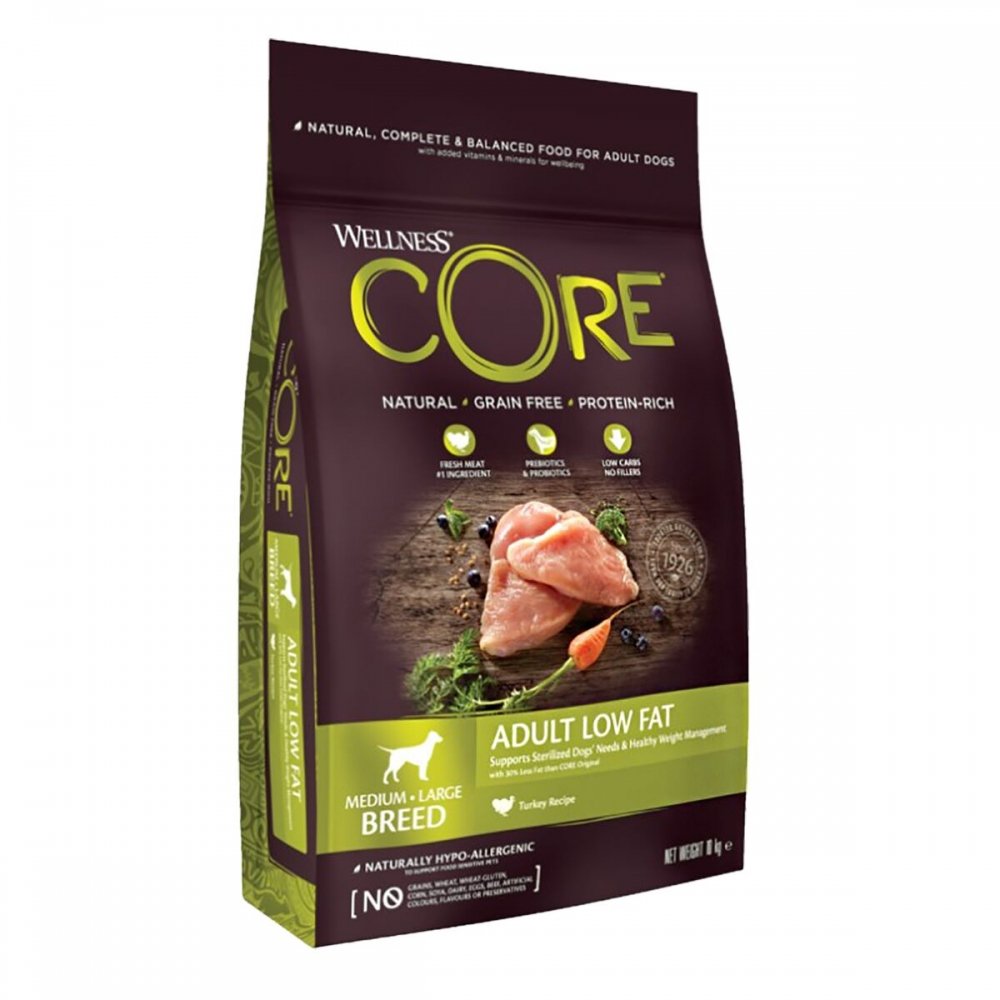 Core Petfood Core Dog Adult Low Fat Turkey 10 kg