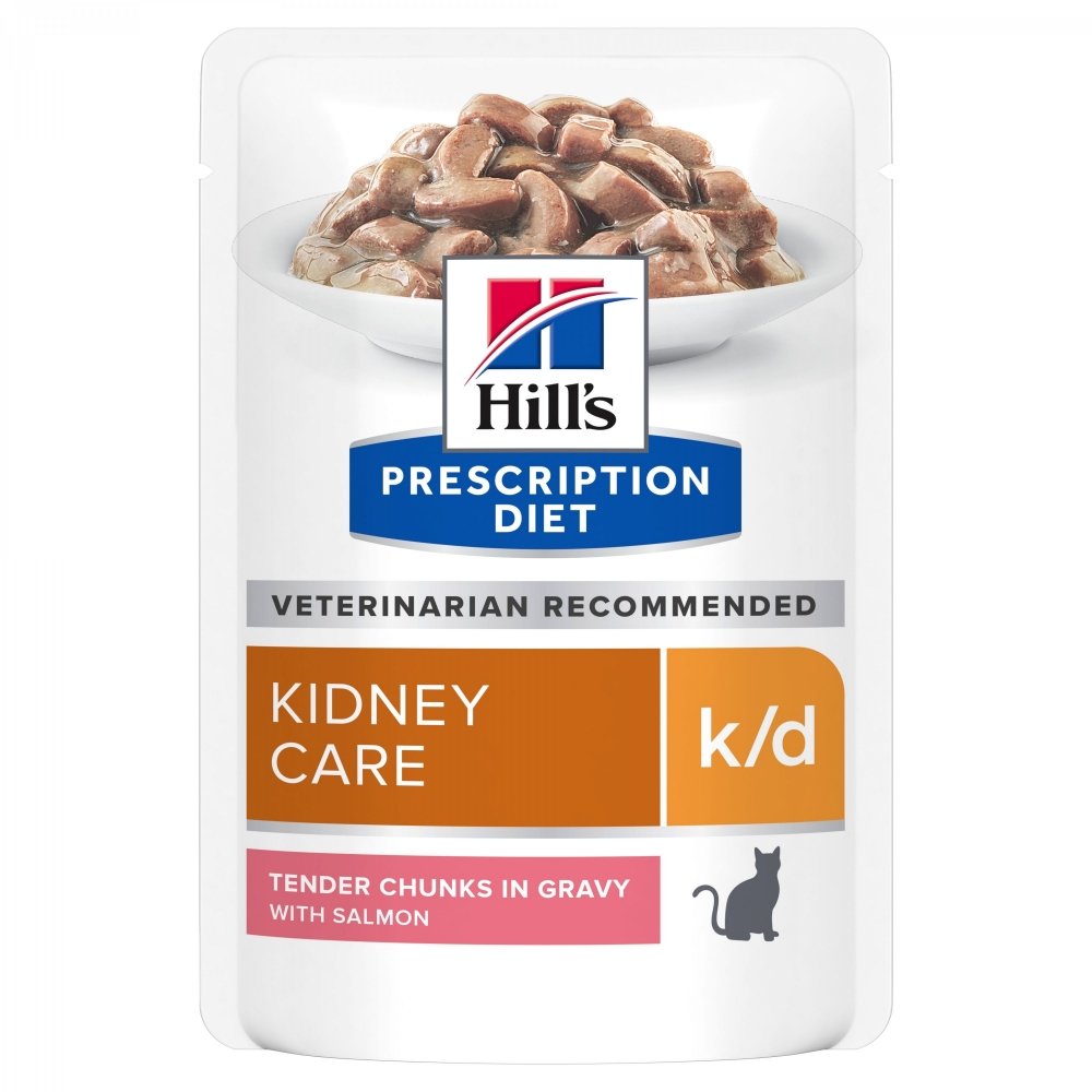 Läs mer om Hills Prescription Diet Feline k/d Kidney Care Salmon 12x85 g