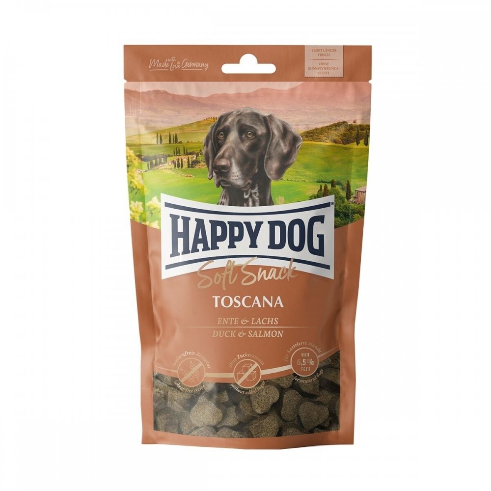 Läs mer om Happy Dog Toscana Mjukt Hundgodis 100 g