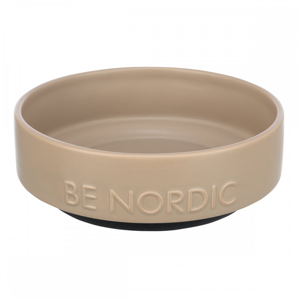 Läs mer om Trixie Be Nordic Matskål i Keramik Beige (0.5 l/ø 16 cm)