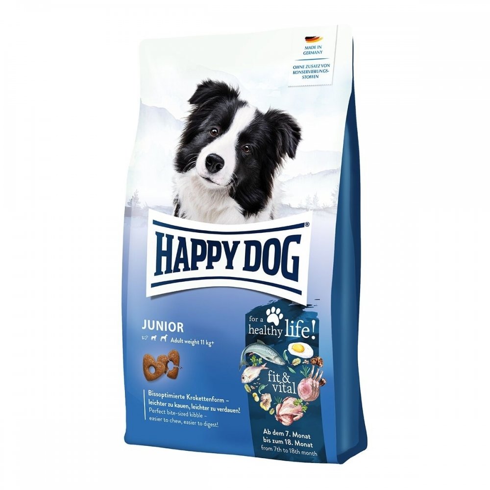 Läs mer om Happy Dog Fit&Vital Junior 10 kg