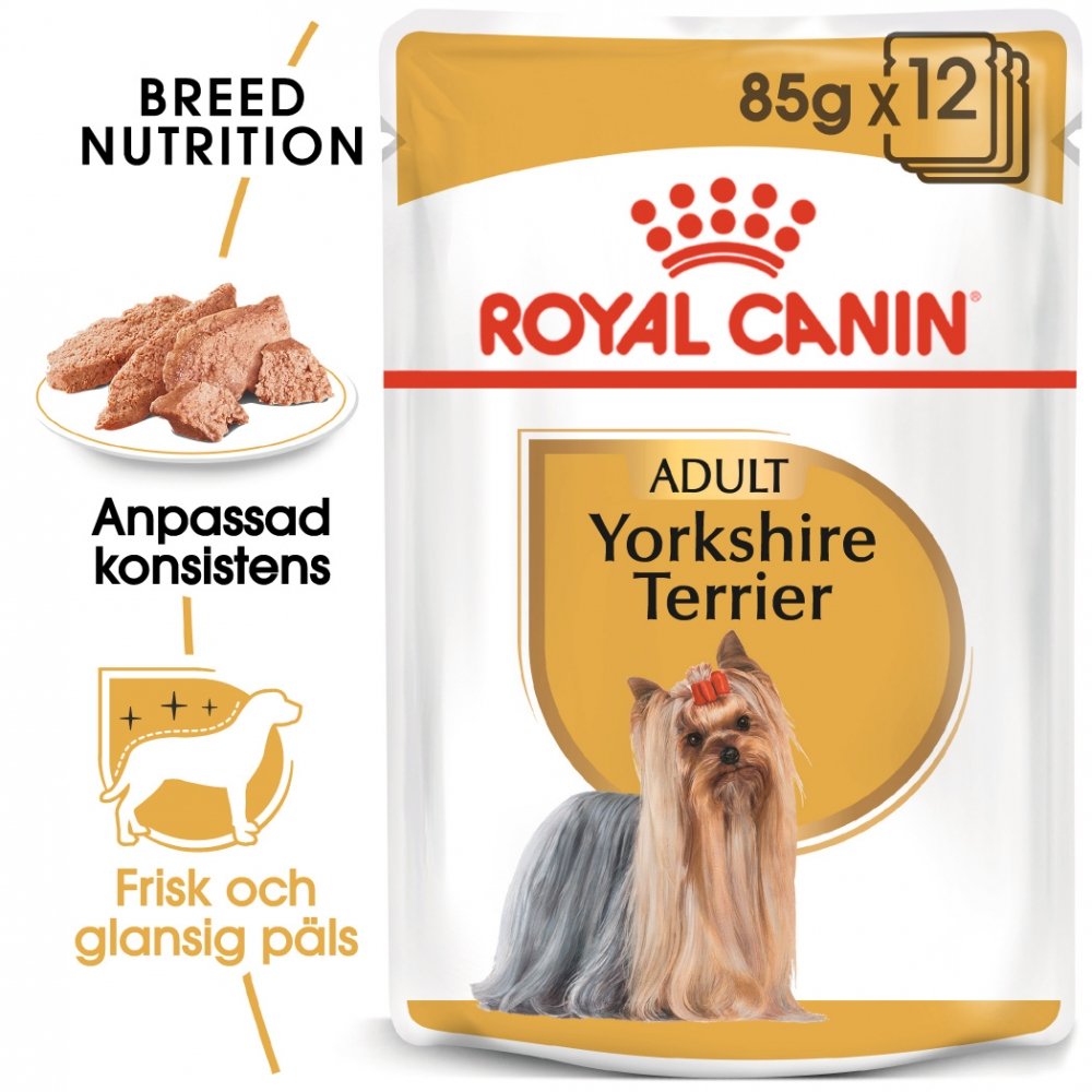 Läs mer om Royal Canin Yorkshire Terrier Wet (12x85g)
