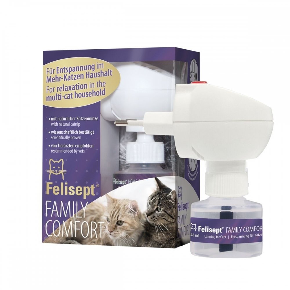 Läs mer om Felisept Family Comfort Startpaket Diffuser + Refill 45 ml