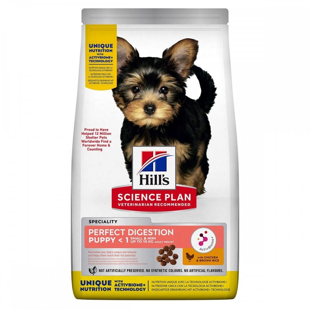 Hill's Science Plan Puppy Small & Mini Perfect Digestion Chicken (6 kg)