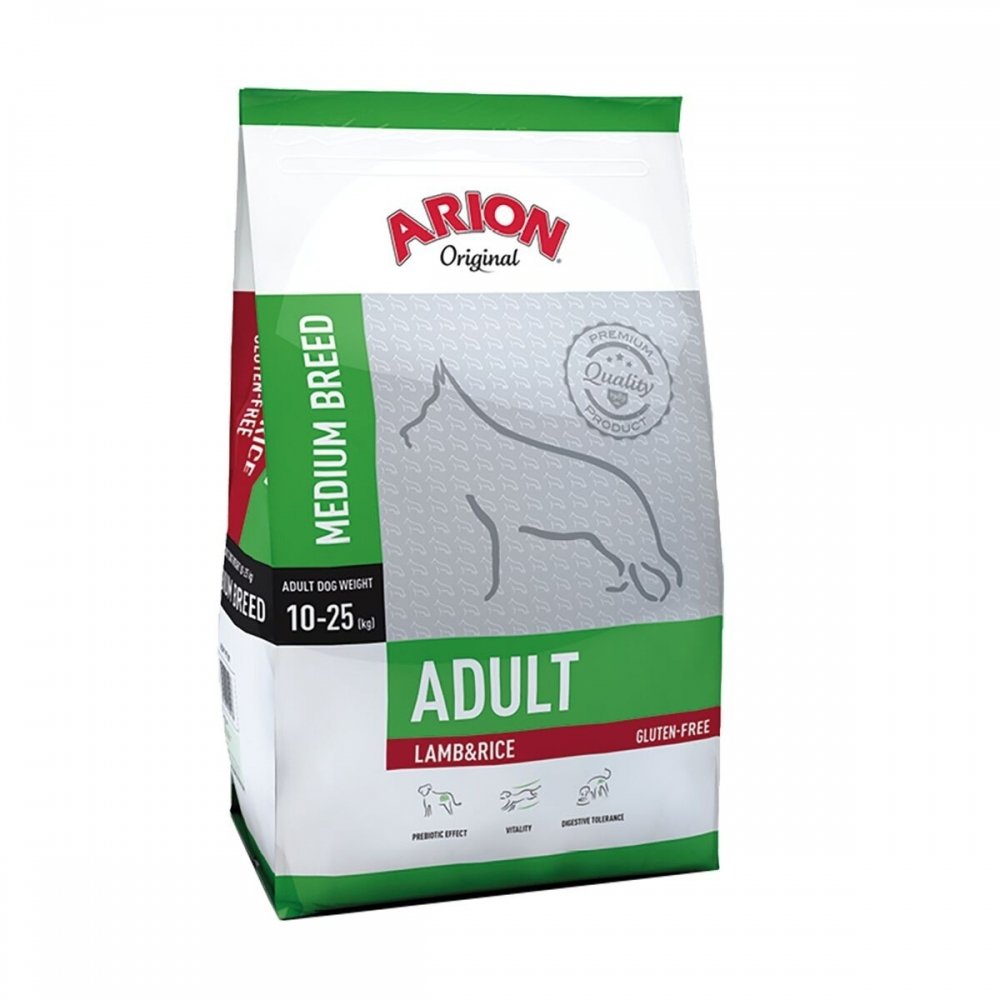 Arion Adult Medium Lamb & Rice (12 kg)