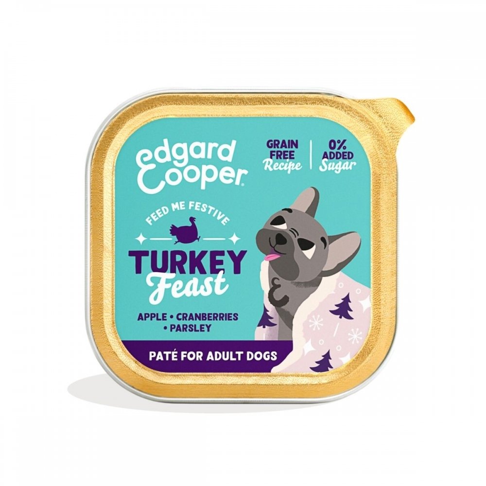 Edgard & Cooper Dog Festive Turkey (150 g)