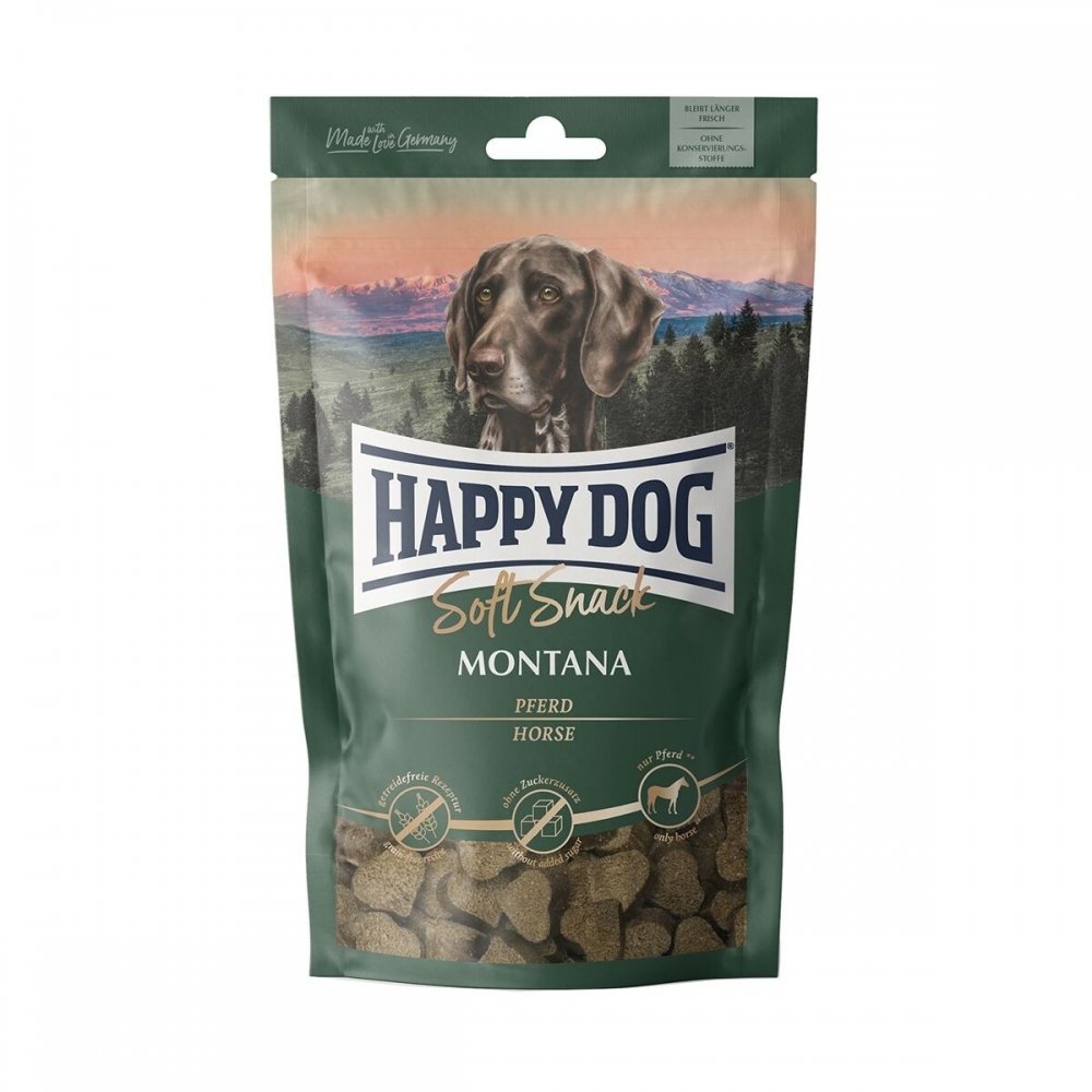 Läs mer om Happy Dog Mjukt Hundgodis Montana 100 g