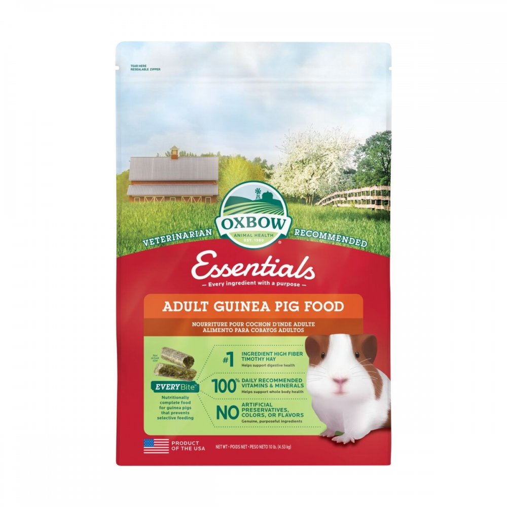 Oxbow Essentials Adult Guinea Pig Marsvinsfoder (45 kg)