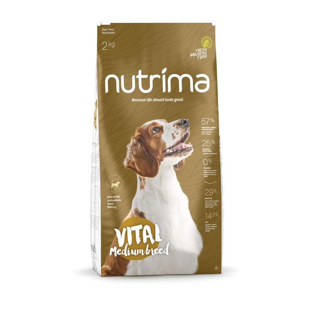 Läs mer om Nutrima Vital Medium Breed (2 kg)