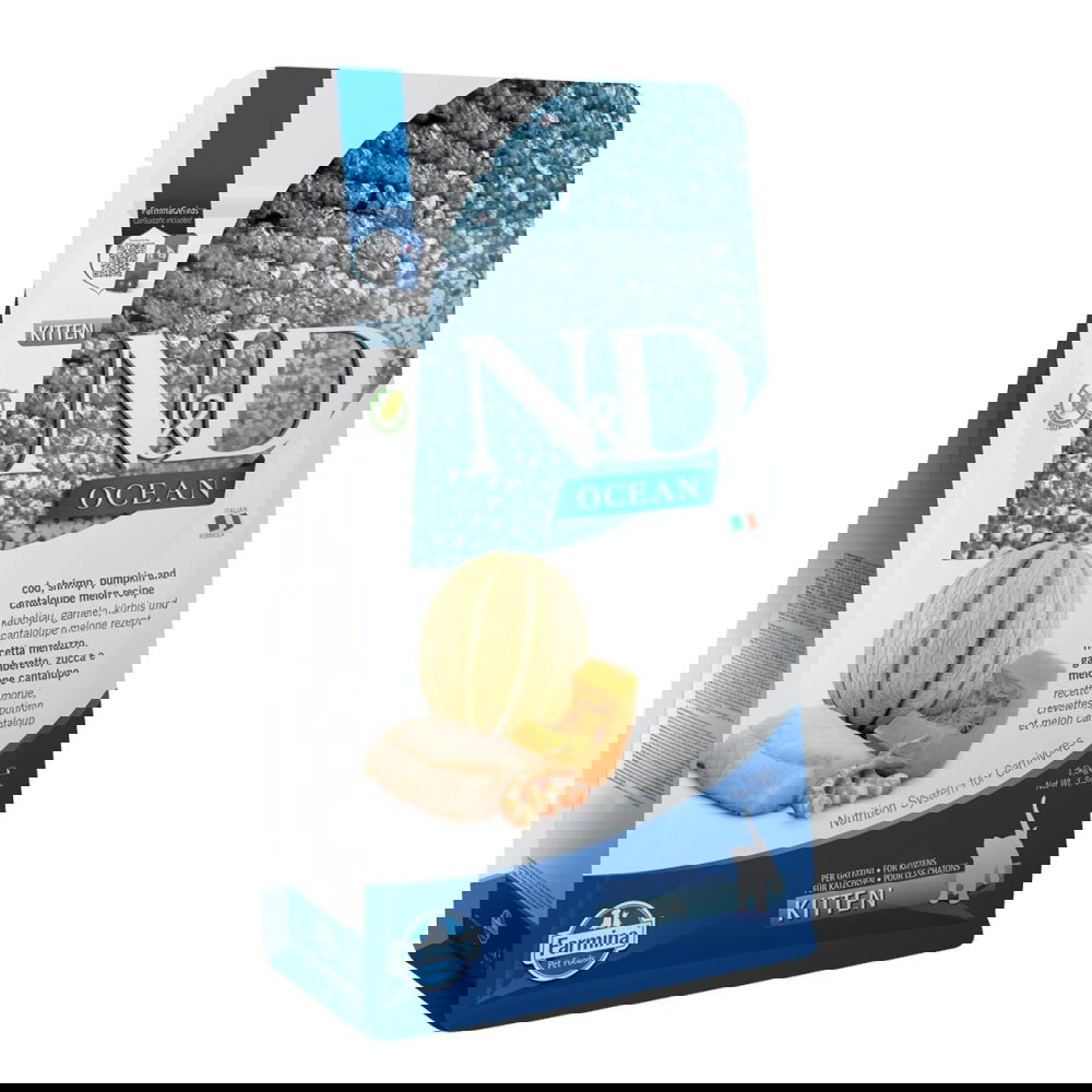 Farmina N&D Cat Ocean Cod & Pumpkin Kitten (5 kg)