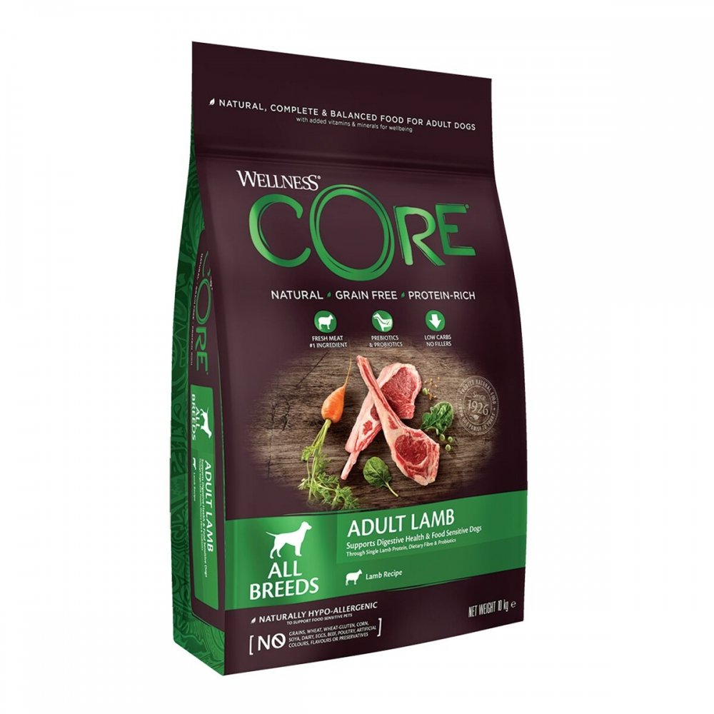 Core Petfood CORE Dog Adult All Breeds Lamb 10 kg