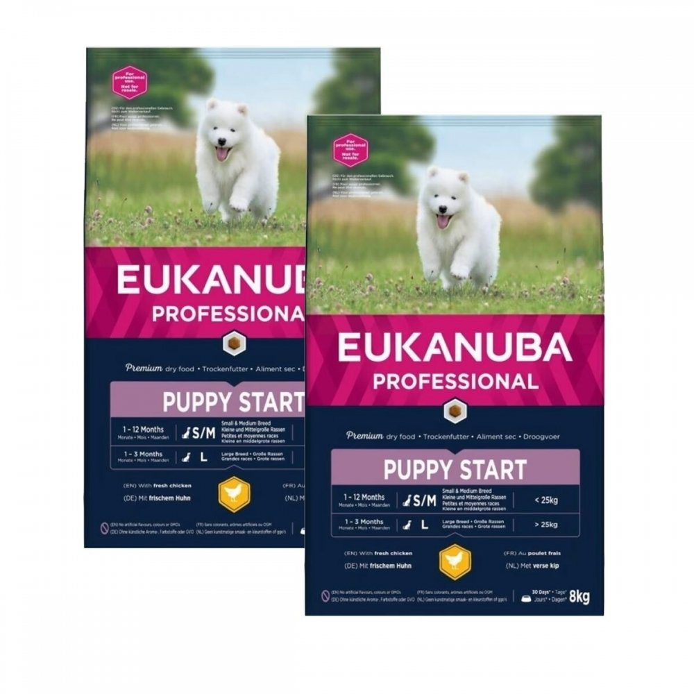 Eukanuba Puppy Starter 2x8 kg