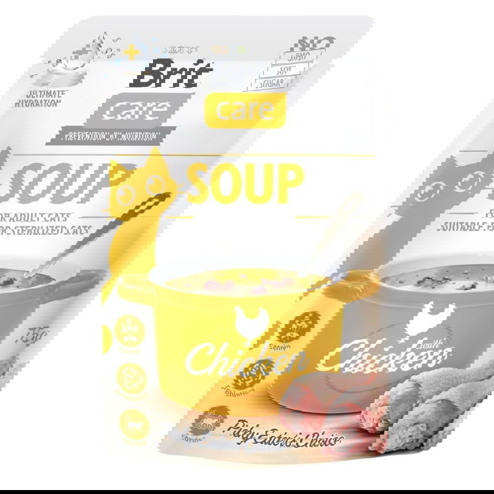 Brit Care Cat Soup Kyckling 75 g