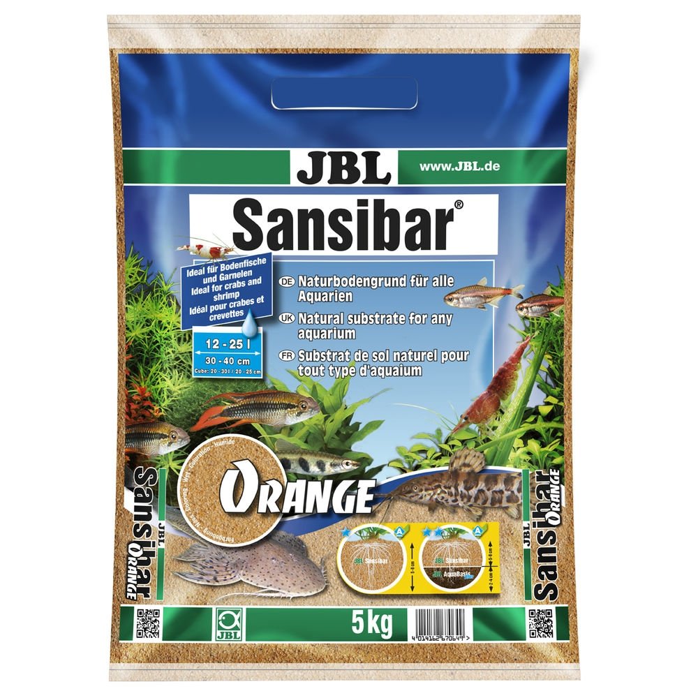 JBL Sansibar Akvariegrus Orange 5 kg