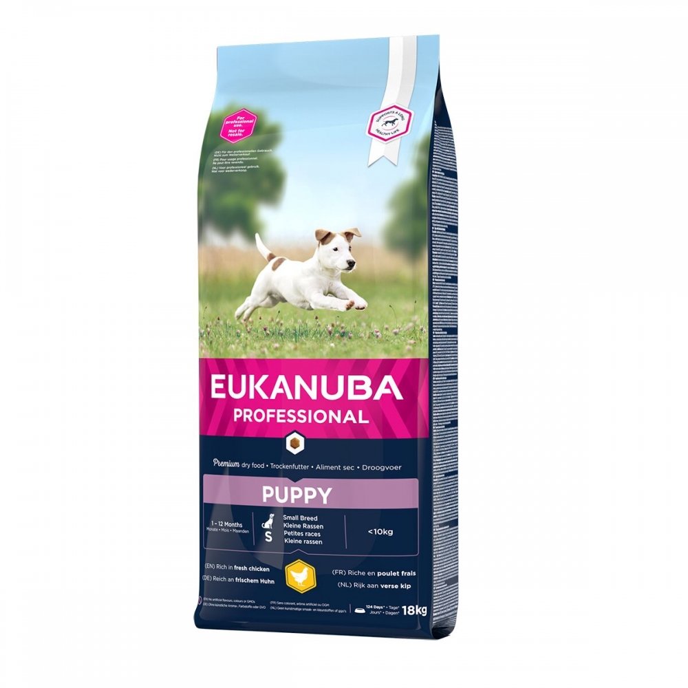 Läs mer om Eukanuba Puppy Small Breed (18 kg)