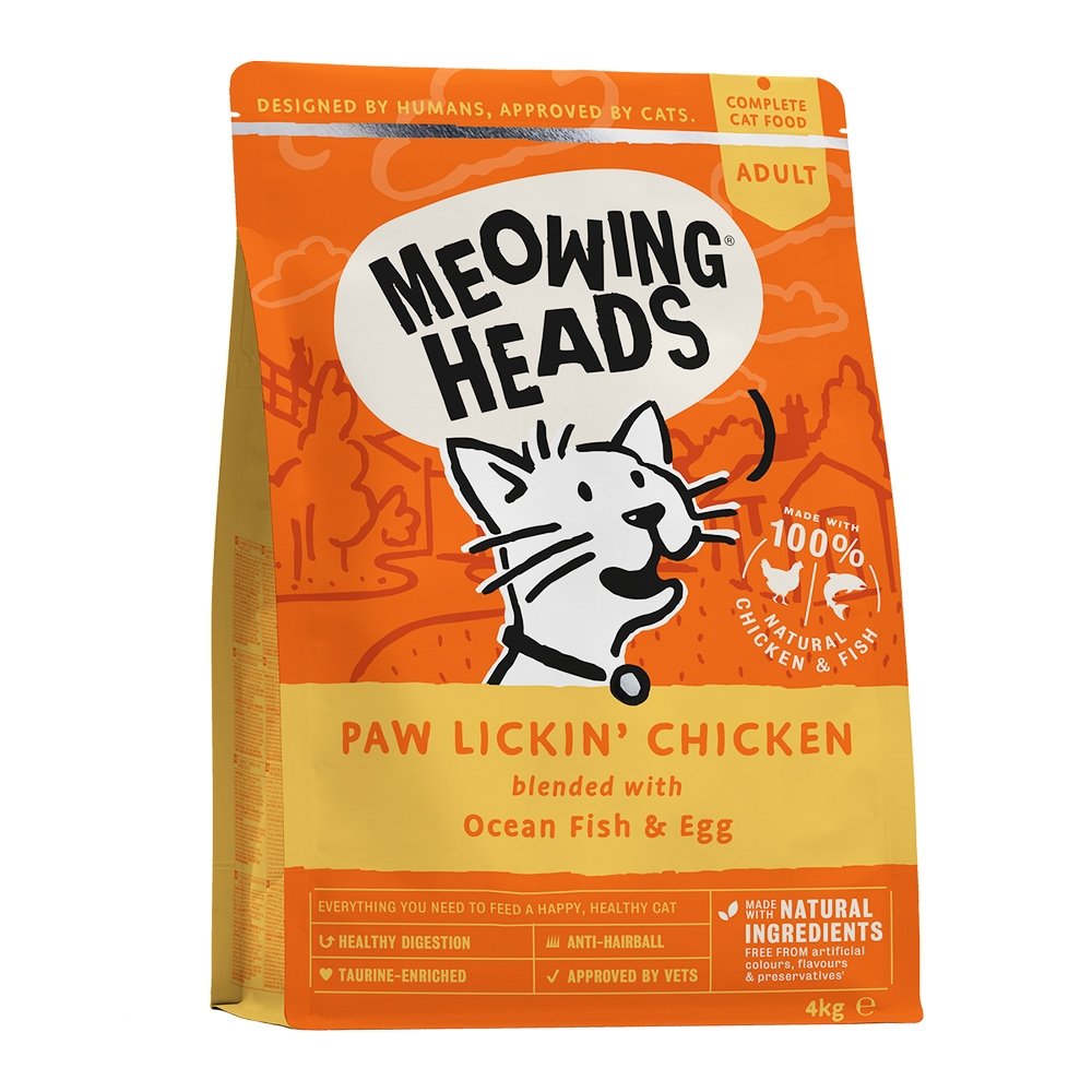 Meowing Heads Paw Lickin Chicken (4 kg)