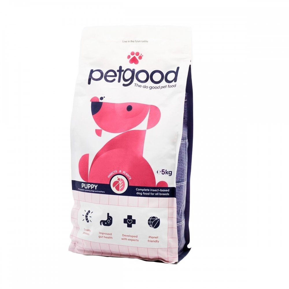Petgood Puppy & Junior Insektsfoder (5 kg)